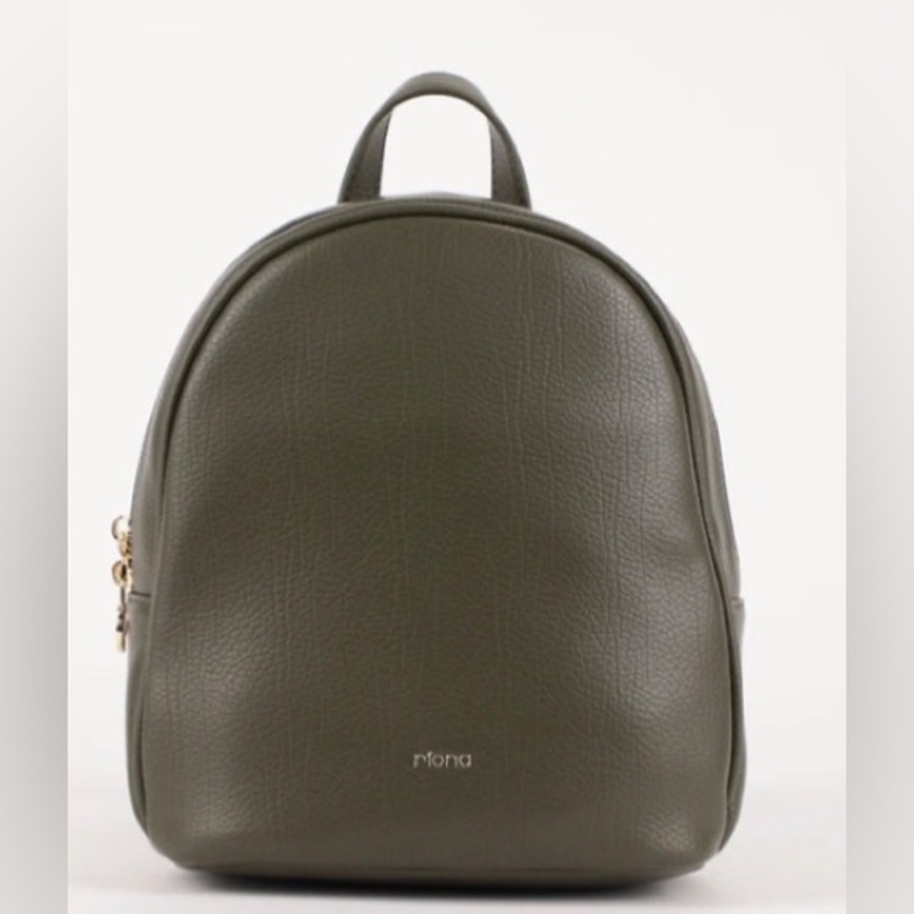 Riona Mia Olive Green Mini Backpack NWT